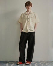 Load image into Gallery viewer, N. Archive Structured Cotton Curved Pants Black