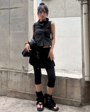 将图片加载到图库查看器,PLASMA SPHERE Pixie Skirt Pants Black