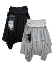 将图片加载到图库查看器,PLASMA SPHERE Bobo Skirt Grey