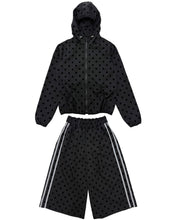 将图片加载到图库查看器,PLASMA SPHERE Spoon Dot Windbreaker Black