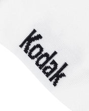 将图片加载到图库查看器,Kodak ColorPlus Mini Logo Crew Socks White