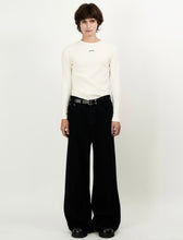 Load image into Gallery viewer, DWSE Double Washed Wide Denim Pants Black