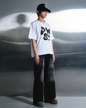 Load image into Gallery viewer, DWSE Double Washed Wide Denim Pants Washed Black