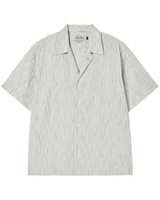 Load image into Gallery viewer, N. Archive Airy Stripe Open Collar Shirt Ivory