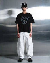 Load image into Gallery viewer, DWSE Curved Pocket Denim Wide Pants White