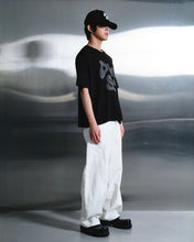 Load image into Gallery viewer, DWSE Curved Pocket Denim Wide Pants White