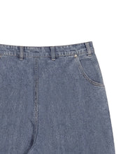 Load image into Gallery viewer, Adlielos A601 Helios Reverse Wide Denim Pants Vintage Mid Blue