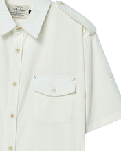 Load image into Gallery viewer, N. Archive 90'S French Miliitary Pocket Shirt Ivory