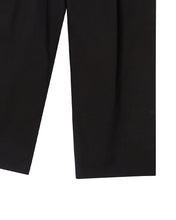 Load image into Gallery viewer, N. Archive Structured Cotton Curved Pants Black