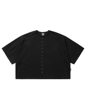 将图片加载到图库查看器,AJOBYAJO 10th Anniversary Raglan T-Shirt Black