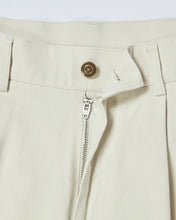 Load image into Gallery viewer, N. Archive Structured Cotton Curved Pants Ivory