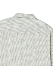 Load image into Gallery viewer, N. Archive Airy Stripe Open Collar Shirt Ivory
