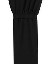 Load image into Gallery viewer, OJOS Mesh Band Puff Sleeve Black