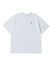 Load image into Gallery viewer, ILP Bonjour Dog Wappen T-Shirt White