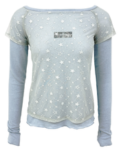 将图片加载到图库查看器,PLASMA SPHERE Dazzle T-Shirt Sky Blue