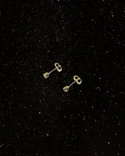 Load image into Gallery viewer, OOO Sparkle Stud Earrings Gold