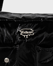 Load image into Gallery viewer, Fallett Glossy Mini Duffel Bag Black
