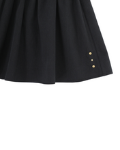 Load image into Gallery viewer, PLASMA SPHERE Duet Mini Frill Wrap Skirt Black