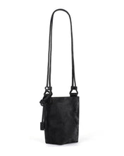 Load image into Gallery viewer, TOITT Bucket Knot Crossbody Bag Silky Black