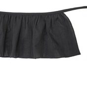 Load image into Gallery viewer, PLASMA SPHERE Duet Mini Frill Wrap Skirt Black