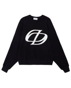 DWS Logo Patchwork Sweatshirt Black