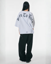将图片加载到图库查看器,Adlielos Vandal Sweat T-shirt Melange Grey