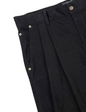 Load image into Gallery viewer, AJOBYAJO Asymmetric Cotton Pants Black