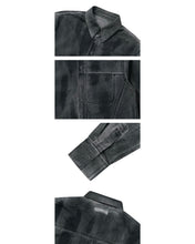 将图片加载到图库查看器,BLR Oil Wash Relaxed Shirt Black
