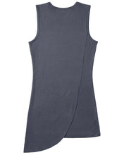 Load image into Gallery viewer, BLR Soft Draping Sleeveless Top Grey
