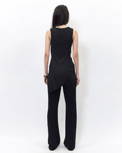 Load image into Gallery viewer, BLR Soft Draping Sleeveless Top Black