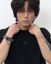 Load image into Gallery viewer, BLR Vintage Logo Embroidery T-Shirt Black