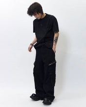 Load image into Gallery viewer, BLR Vintage Logo Embroidery T-Shirt Black