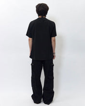 Load image into Gallery viewer, BLR Vintage Logo Embroidery T-Shirt Black