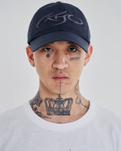 Load image into Gallery viewer, AJOBYAJO Tribal AJO Nylon Cap Navy
