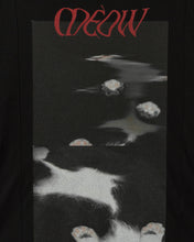 Load image into Gallery viewer, Acceptance Letter Meow T-Shirt Black