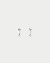 Load image into Gallery viewer, OOO Ball SS Stud Earrings Silver