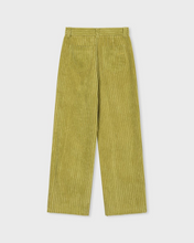 Load image into Gallery viewer, Fallett Corduroy Wide Pants Light Olive