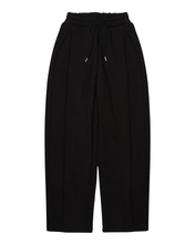 Load image into Gallery viewer, DWSE Two Pintuck Sweatpants Black