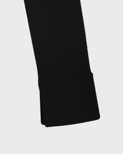 Load image into Gallery viewer, Fallett Crop Ribbon Knit Cardigan Black