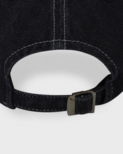 Load image into Gallery viewer, Fallett Vintage Denim Ball Cap Black