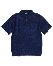 Load image into Gallery viewer, WKNDRS x Playboy® Metal Knit Polo Navy