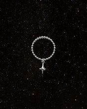 Load image into Gallery viewer, OOO Star Charm Ring Silver