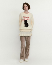 Load image into Gallery viewer, Fallett Bootcut Velour Pants Brown