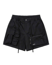 Load image into Gallery viewer, AJOBYAJO Cargo Shorts Black