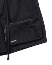 Load image into Gallery viewer, AJOBYAJO Cargo Shorts Black