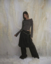 将图片加载到图库查看器,FLARE UP Pleated Midi Skirt Black