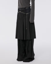 将图片加载到图库查看器,FLARE UP Pleated Midi Skirt Black