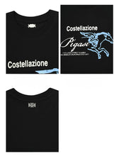 Load image into Gallery viewer, Kijun Pegasus Oversized Tee Black