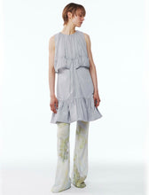 Load image into Gallery viewer, Kijun Print Flared Pants Flower Print