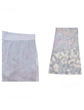 Load image into Gallery viewer, Kijun Print Flared Pants Blue Print